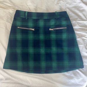 Seek The Label flannel Mini Skirt